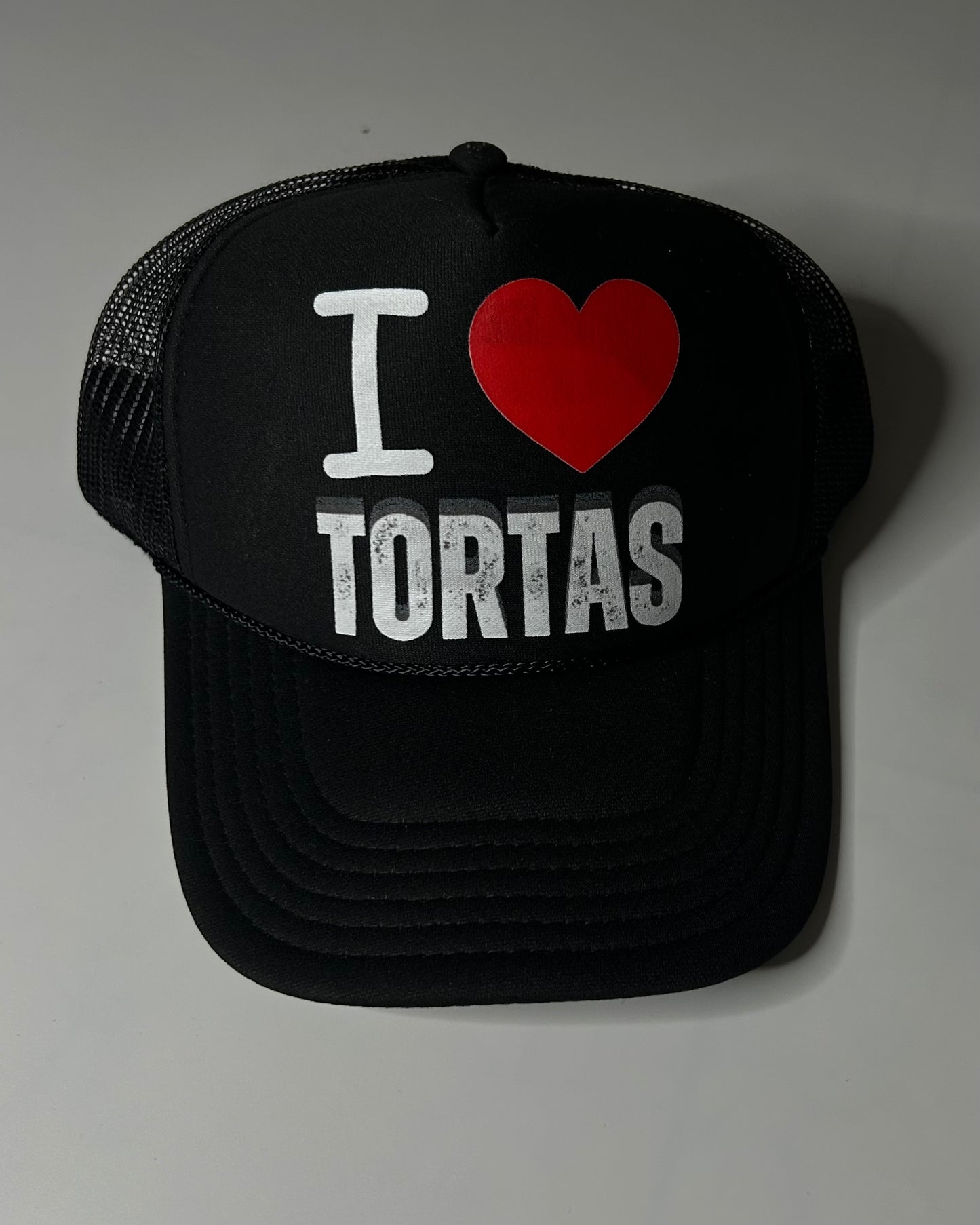 {Black} I❤️TORTAS Hat