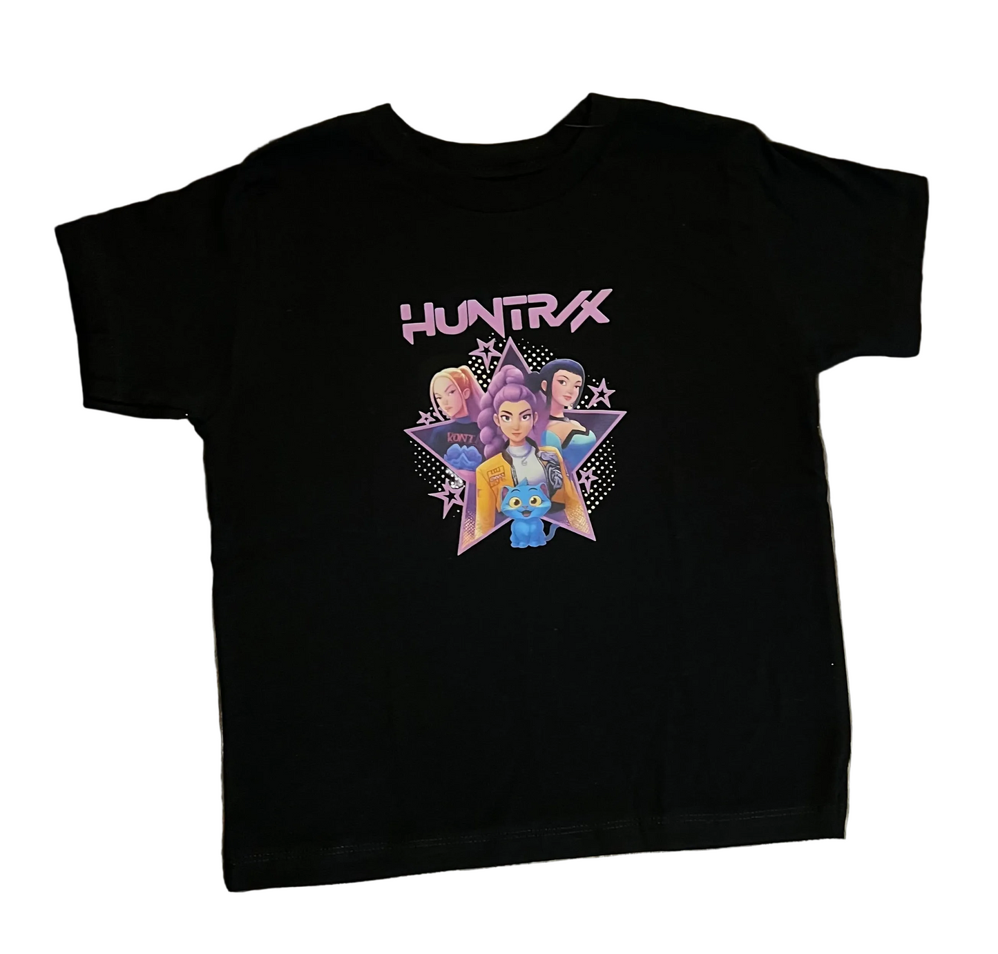 {Black} Huntrix Toddler Shirt
