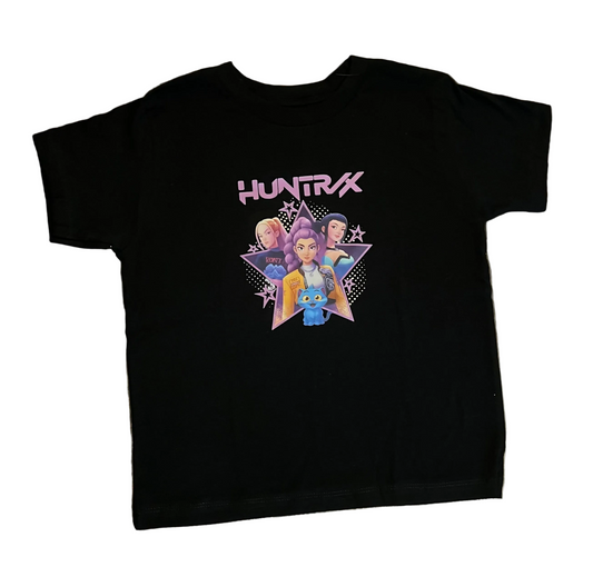 {Black} Huntrix Toddler Shirt