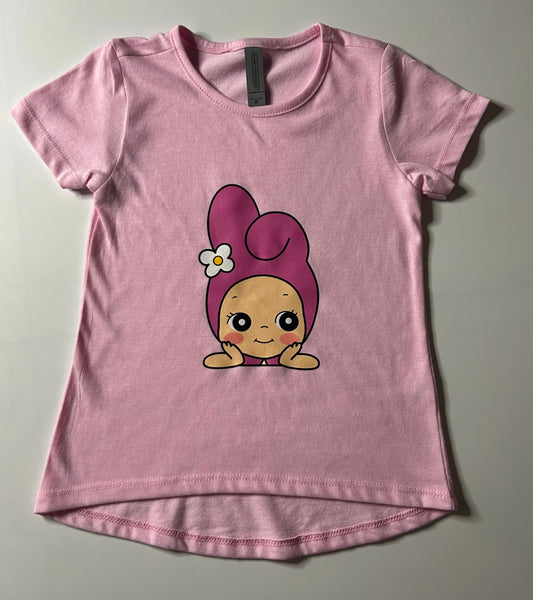 {Pink} My Melody HK Sonny Angels Toddlers Shirt